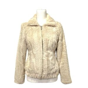 Miss Ashley Petite by 26 International Faux Fur Jacket - NWT